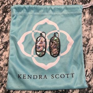 Kendra Scott Elle Abalone Shell Drop Earrings